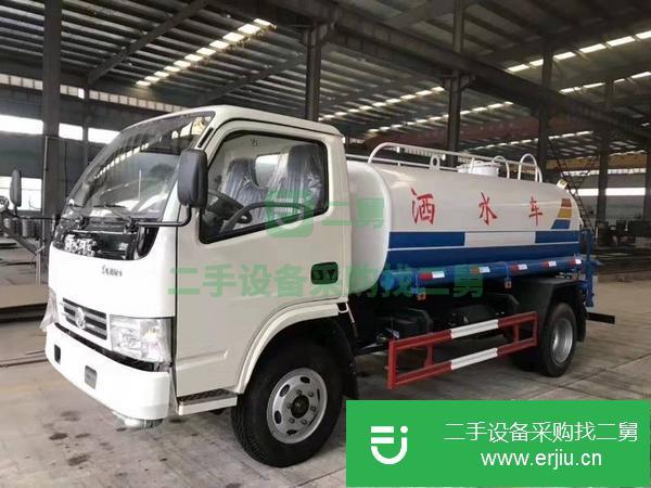 江蘇出售二手小型東風多利卡藍牌3噸灑水車