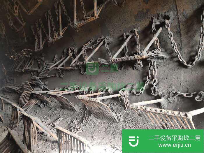 河南出售二手2.5×18米滾筒煤泥烘干機