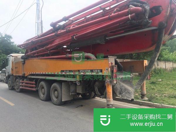 湖南出售二手52米泵車