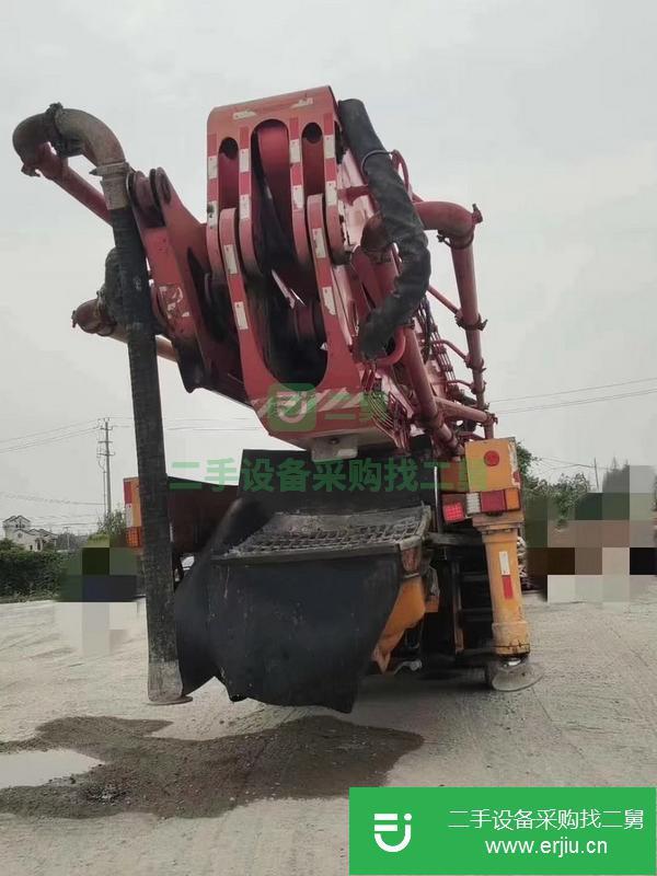 河北出售二手三一泵車，沃爾沃62米底盤