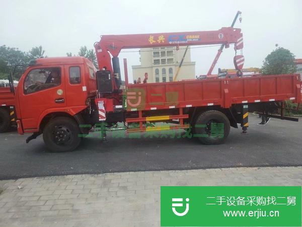 浙江出售二手東風福瑞卡6.3噸隨車吊