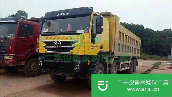 湖南出售二手杰獅后八輪自卸車