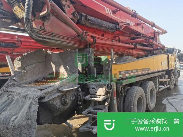 江蘇出售二手三一46米泵車