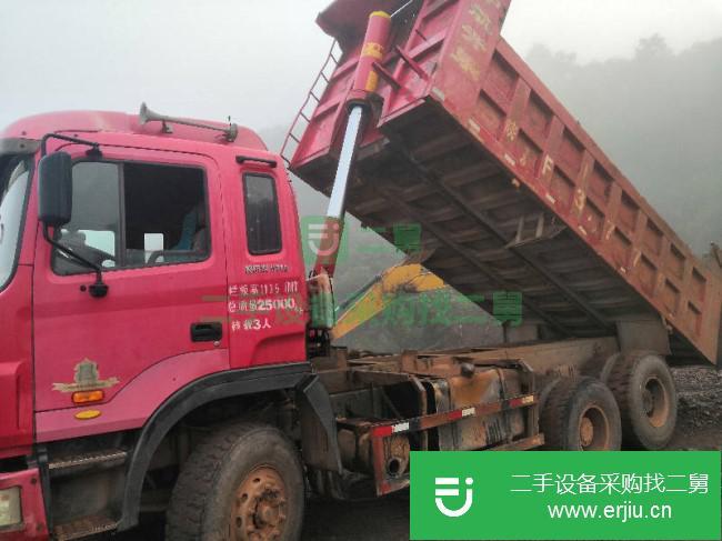 安徽出售二手江淮格爾發后八輪自卸車