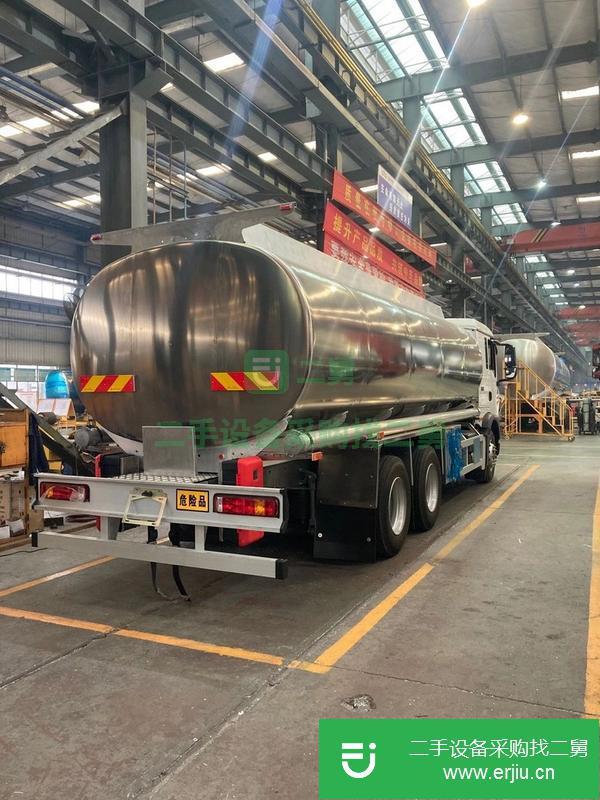湖北出售二手后雙橋鋁合金油罐車