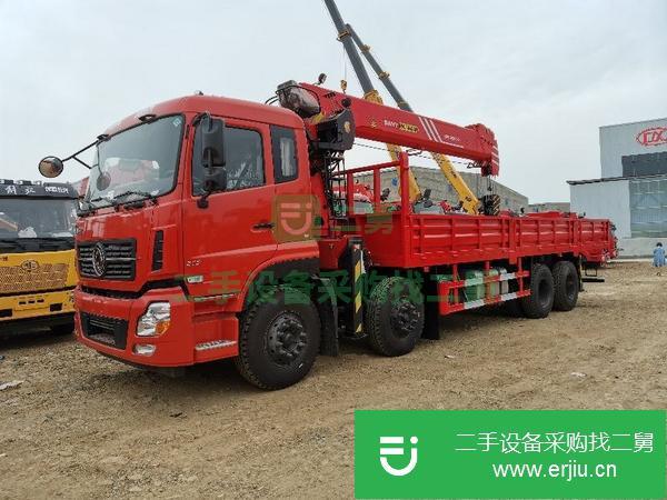 安徽出售二手東風天龍14噸隨車吊