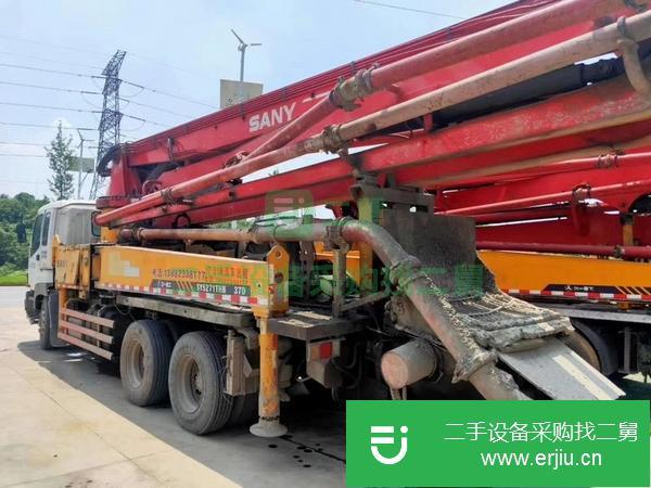 湖南出售二手三一37米泵車