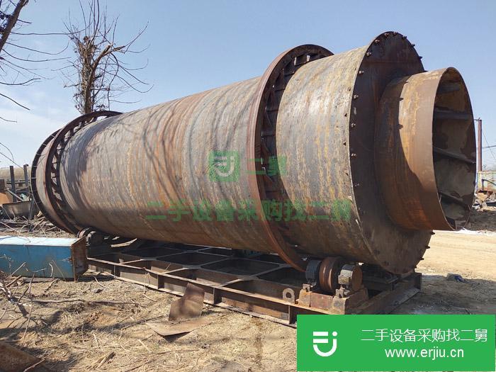 河南出售二手20噸三筒沙子烘干機