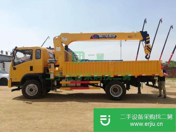 湖北出售二手大運5噸4節臂隨車吊