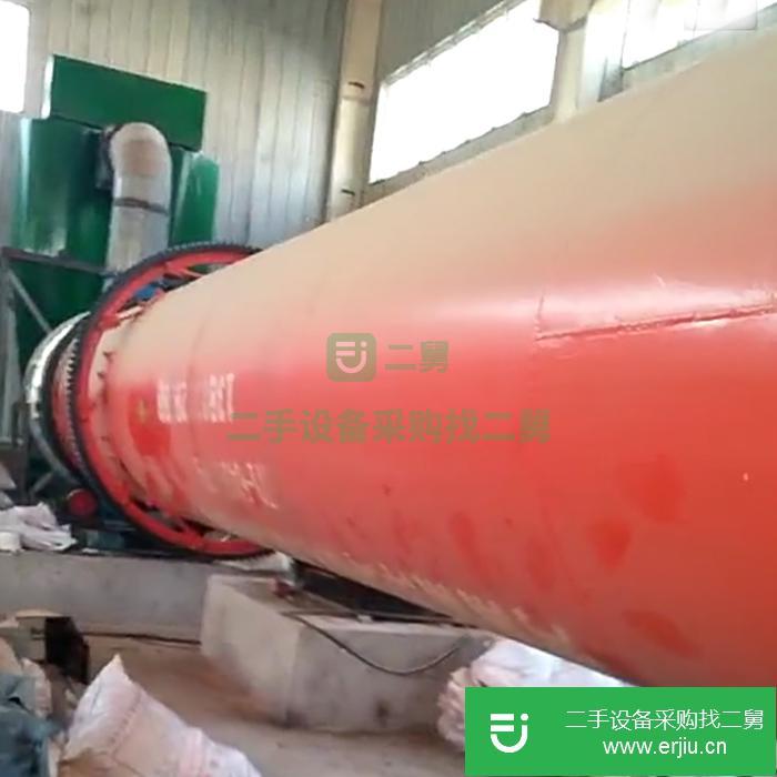 河南出售二手1.5×14米單筒烘干機