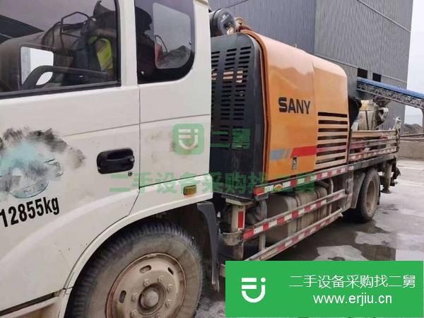 湖北出售二手三一車(chē)載泵