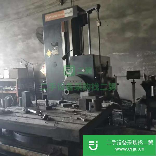 陜西出售二手漢川鏜床TX611c數顯臥式銑鏜床