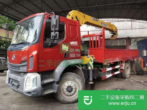 湖北出售二手徐工10噸隨車吊