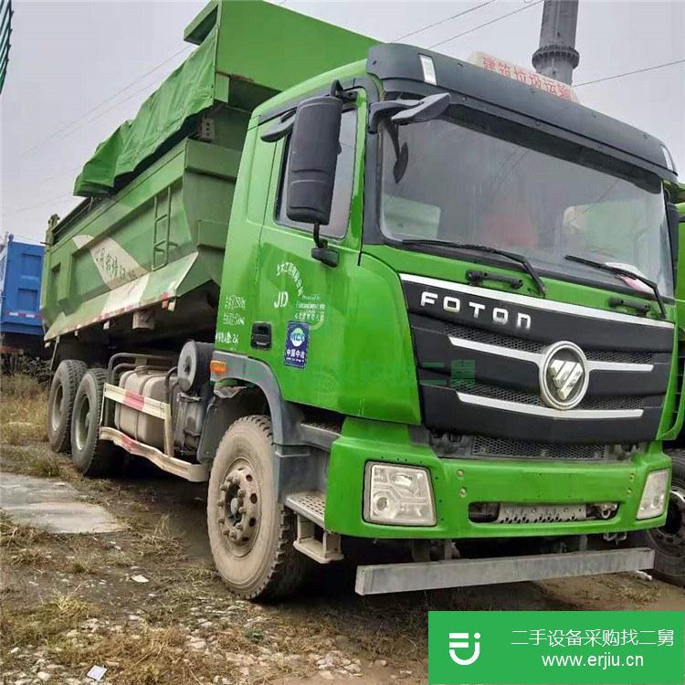 山東出售二手歐曼后八輪自卸車