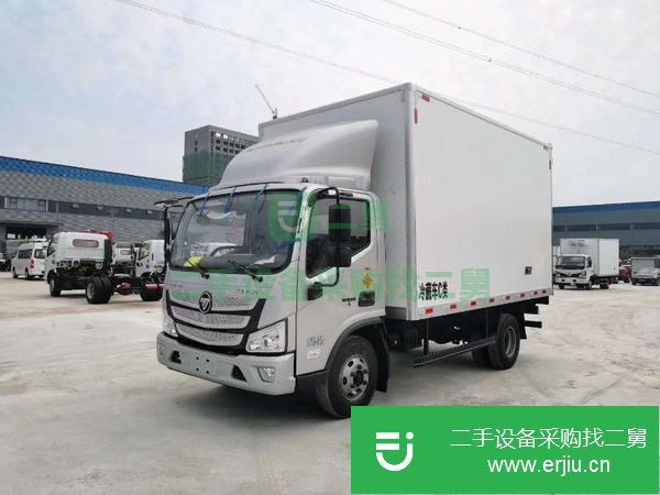 上海出售二手福田歐馬可藍牌4米2冷藏車