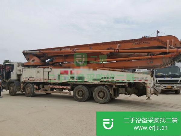 湖南出售二手14年斯坦尼亞56米泵車