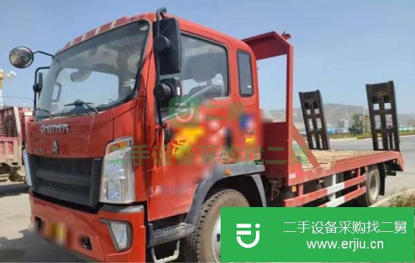 甘肅出售二手4×2平板運(yùn)輸車