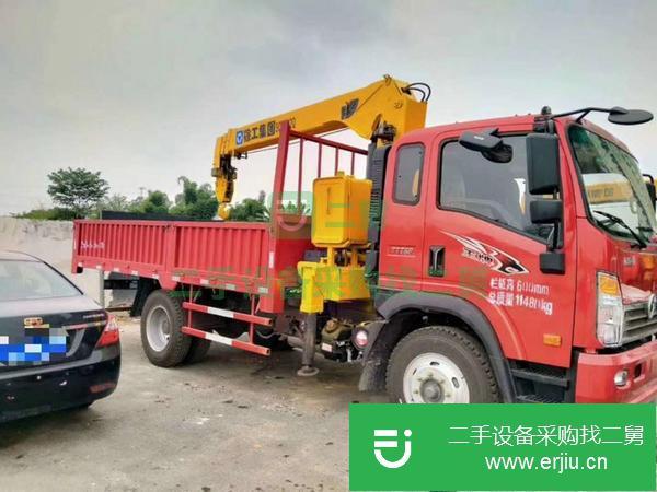 湖北出售二手徐工6噸隨車吊