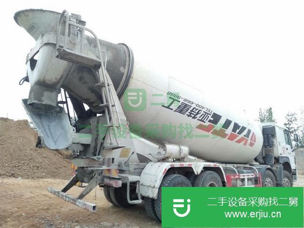 山東出售二手豪沃水泥攪拌車