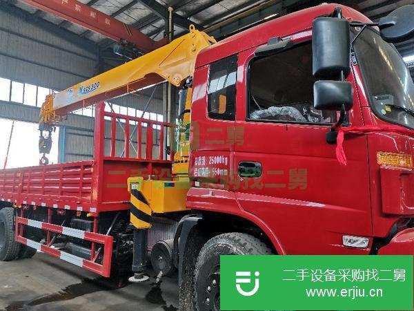 陜西出售二手程力12噸隨車吊