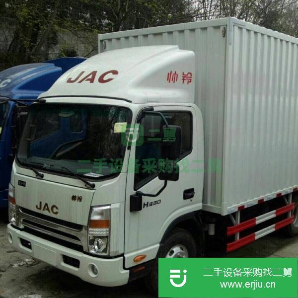 江蘇出售二手江淮帥鈴箱式貨車