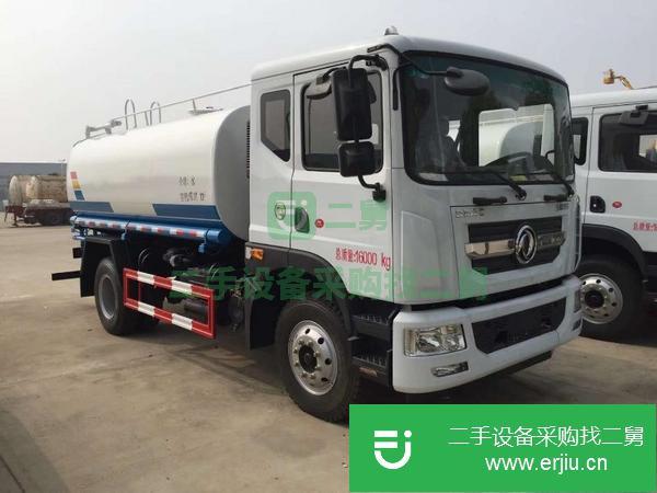 湖北出售二手東風多利卡15方灑水車