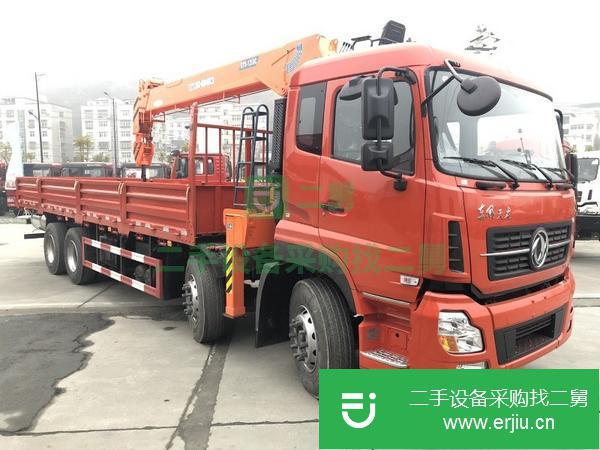 湖北出售二手石煤14噸隨車吊