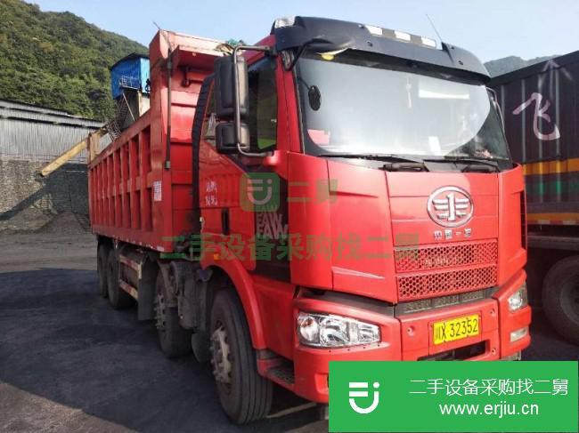 貴州出售二手一汽解放自卸車