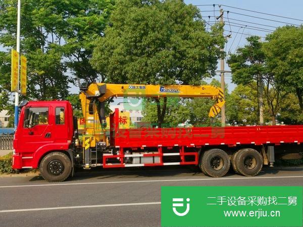 湖北出售二手東風(fēng)12噸隨車吊