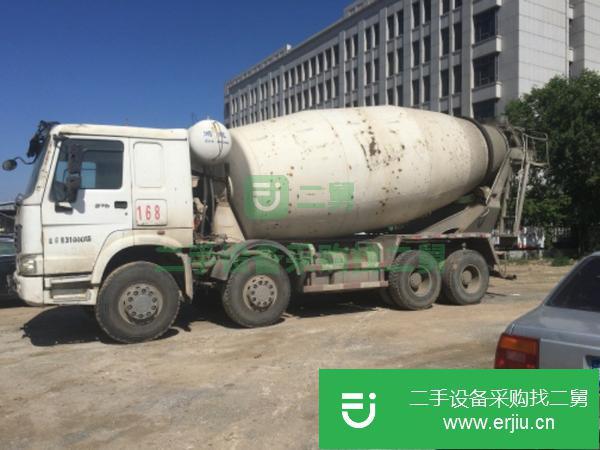 天津出售二手豪沃18方前四后八攪拌車