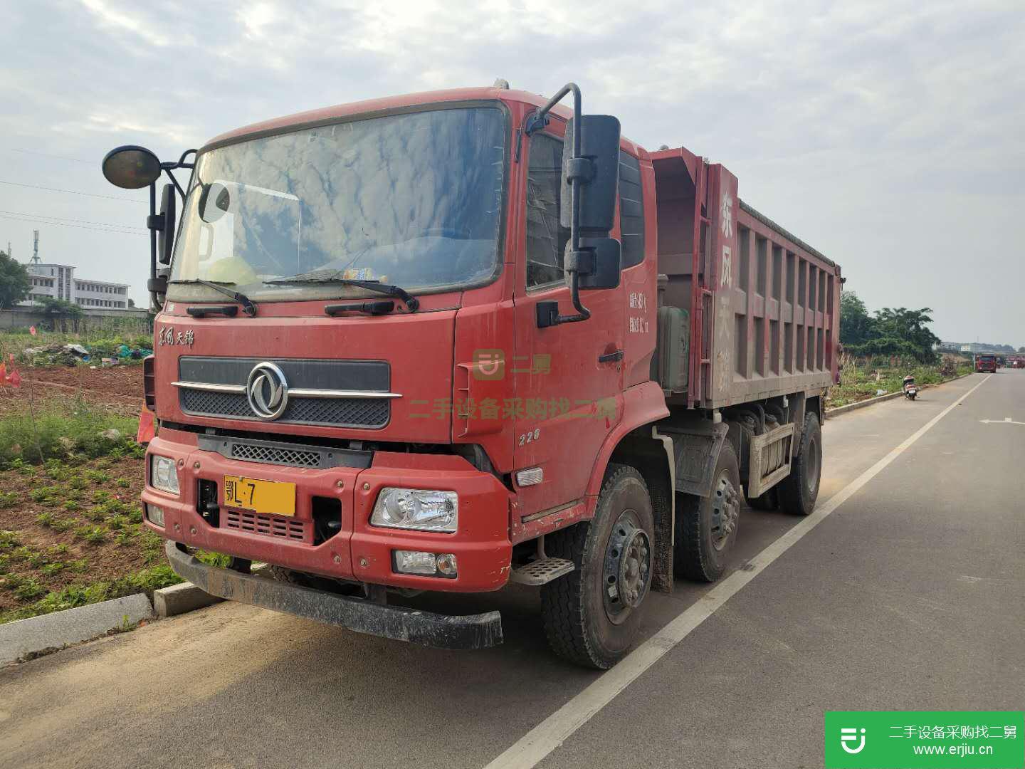 湖北出售二手東風220馬力自卸車
