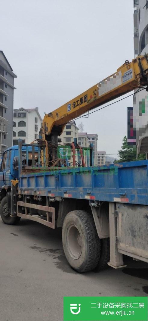 湖南出售二手徐工10噸隨車吊