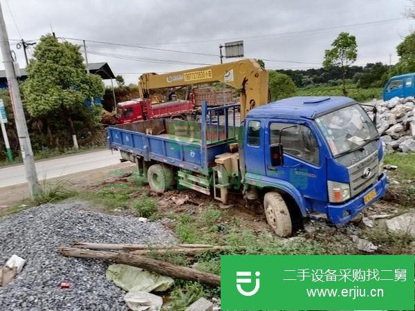 湖北出售二手程力6.3噸隨車吊