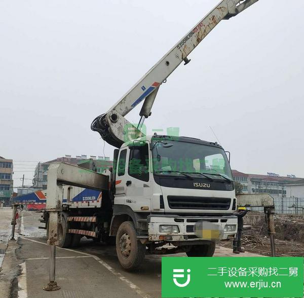 江蘇出售二手中聯40米泵車