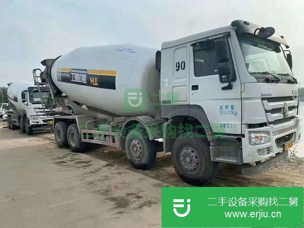 山東出售二手豪沃23方攪拌車