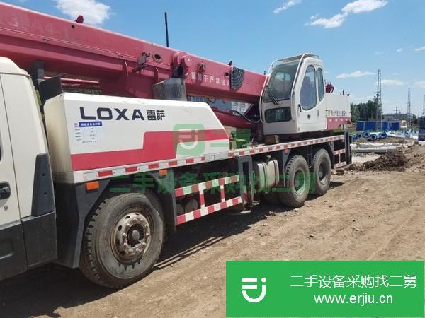河北出售二手雷薩吊車 25噸四節(jié)臂