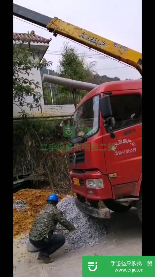 湖北出售二手徐工6.3噸隨車吊