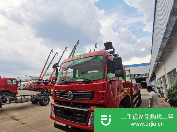 湖北出售二手東風(fēng)后八輪12噸隨車吊