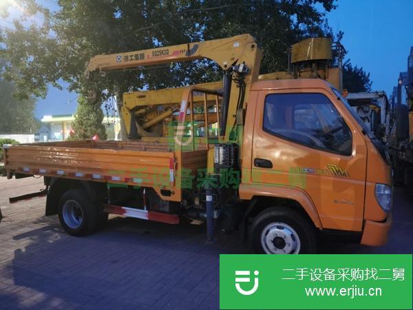 山東出售二手徐工兩噸隨車吊