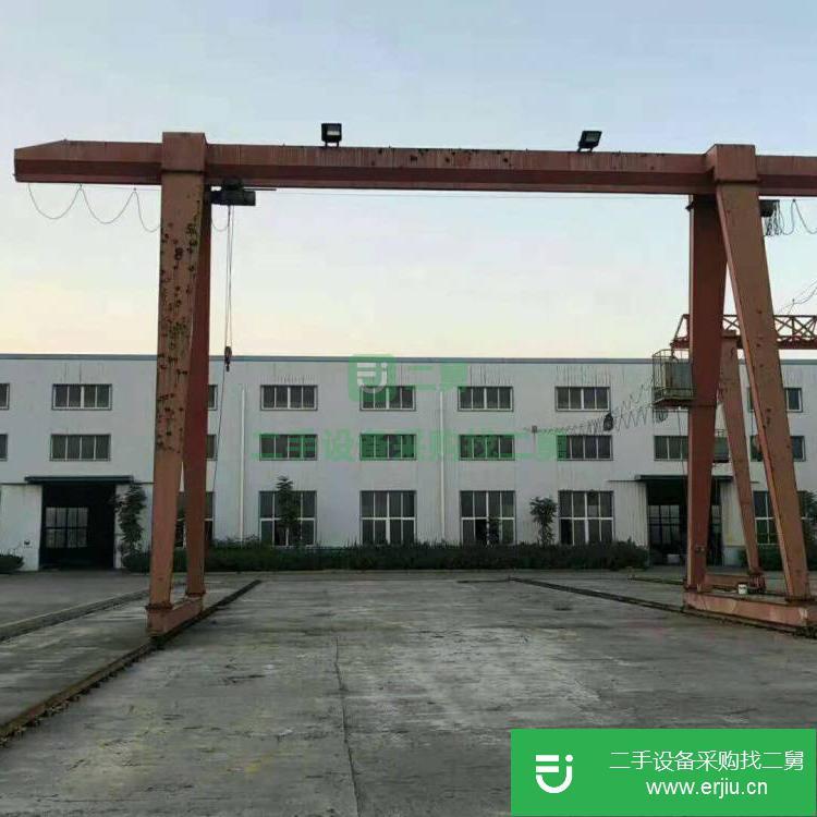 山東出售二手10.5米包廂式單梁龍門吊