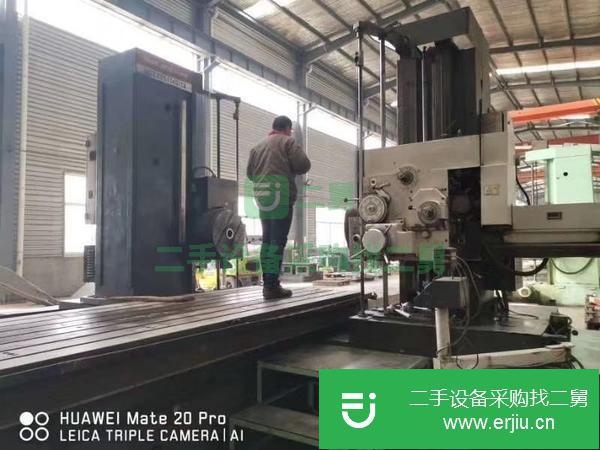浙江出售二手漢川HCTX6511數顯臥式雙面鏜銑床