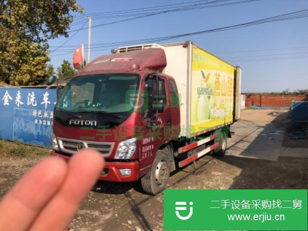 山東出售二手奧鈴5.2米冷藏車