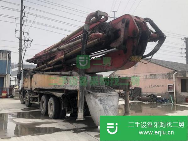 江蘇出售二手三一牌52米泵車