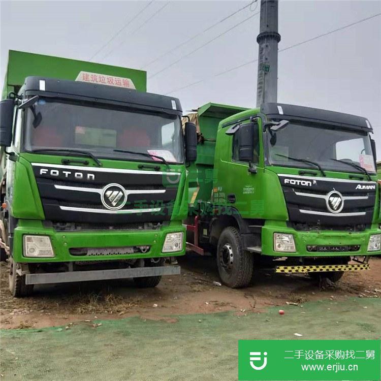 山東出售二手歐曼后八輪自卸車