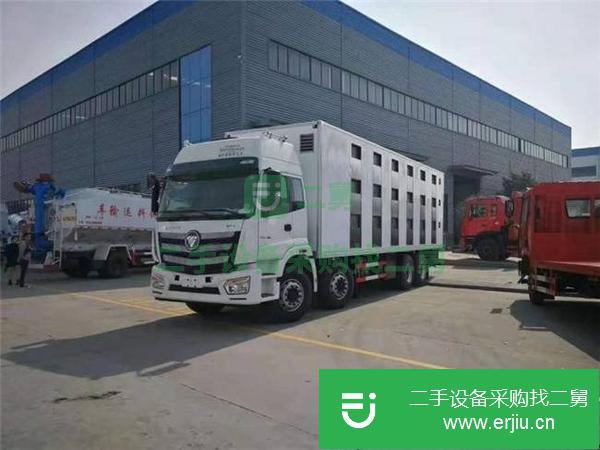遼寧出售二手福田歐曼前四后八運(yùn)輸車
