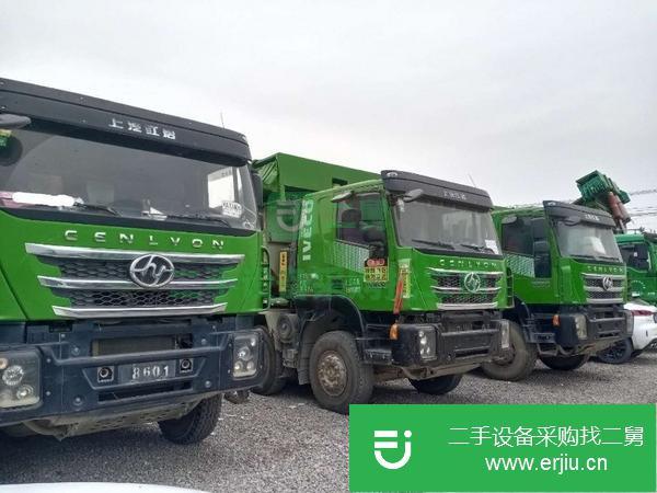 山東出售二手紅巖杰獅前四后八自卸車