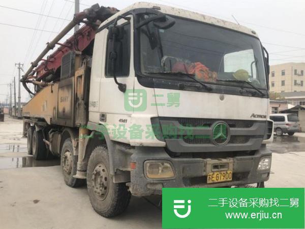 江蘇出售二手三一牌52米泵車