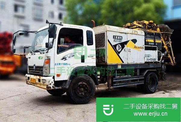 湖南出售二手?jǐn)嚢柢?chē)載泵