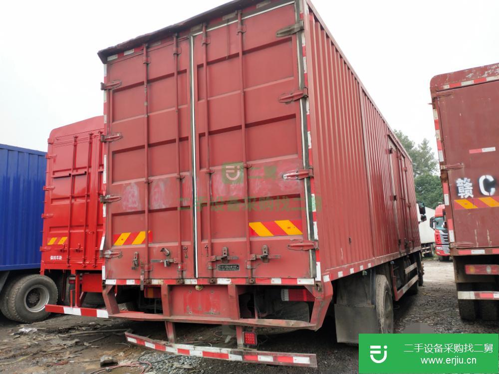 福建出售二手解放J6p前四后四箱式貨車