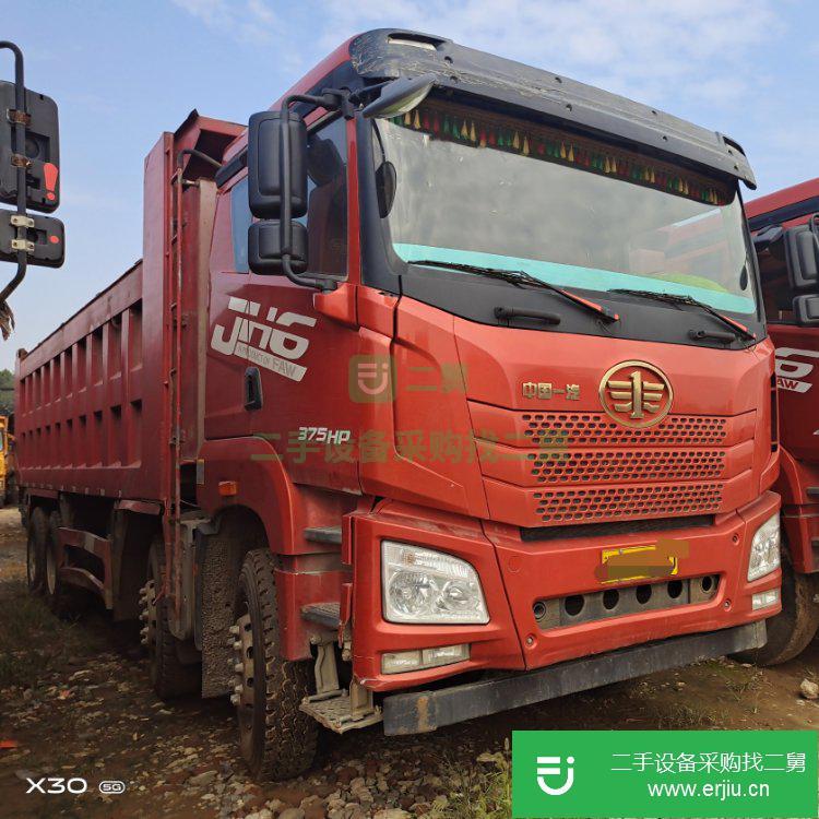 江西出售二手青島解放自卸車